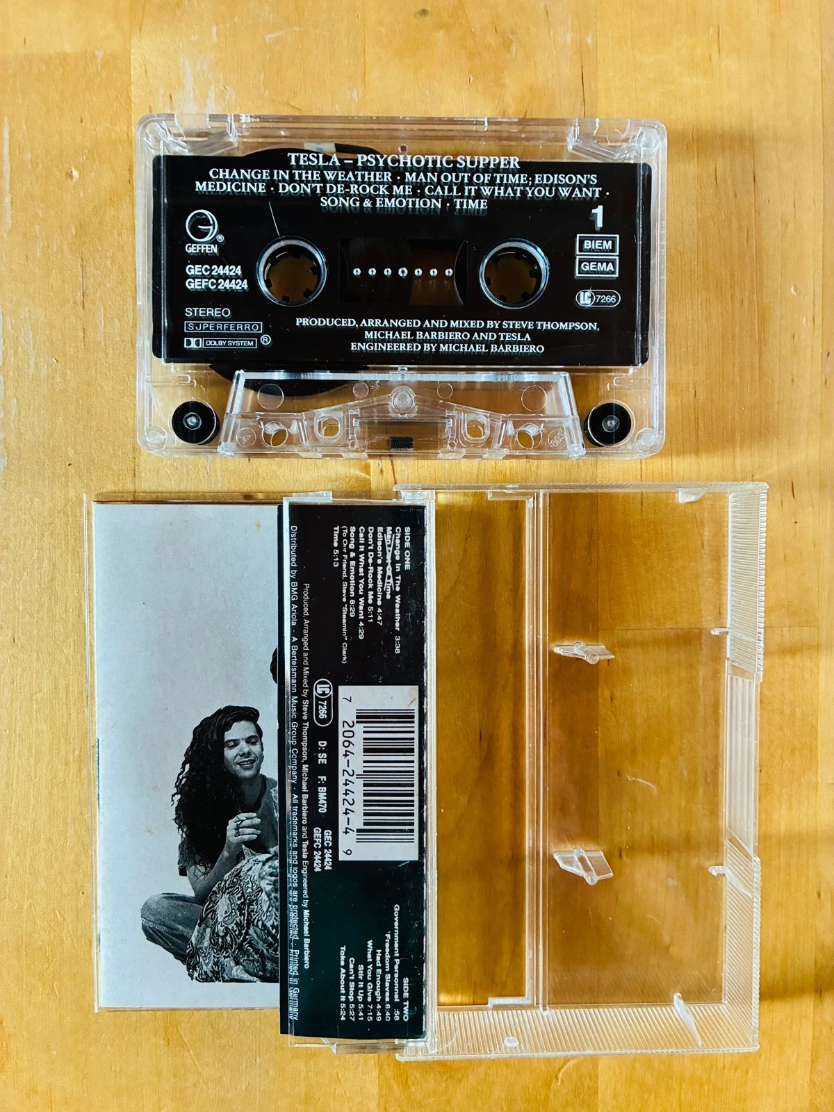 Cassette audio Psychotic Supper Tesla. – photo 2